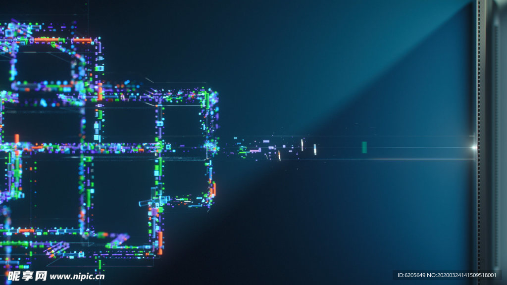 光子光线亮光亮点壁纸