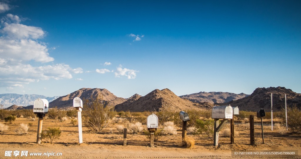 沙漠戈壁荒野遗迹图片