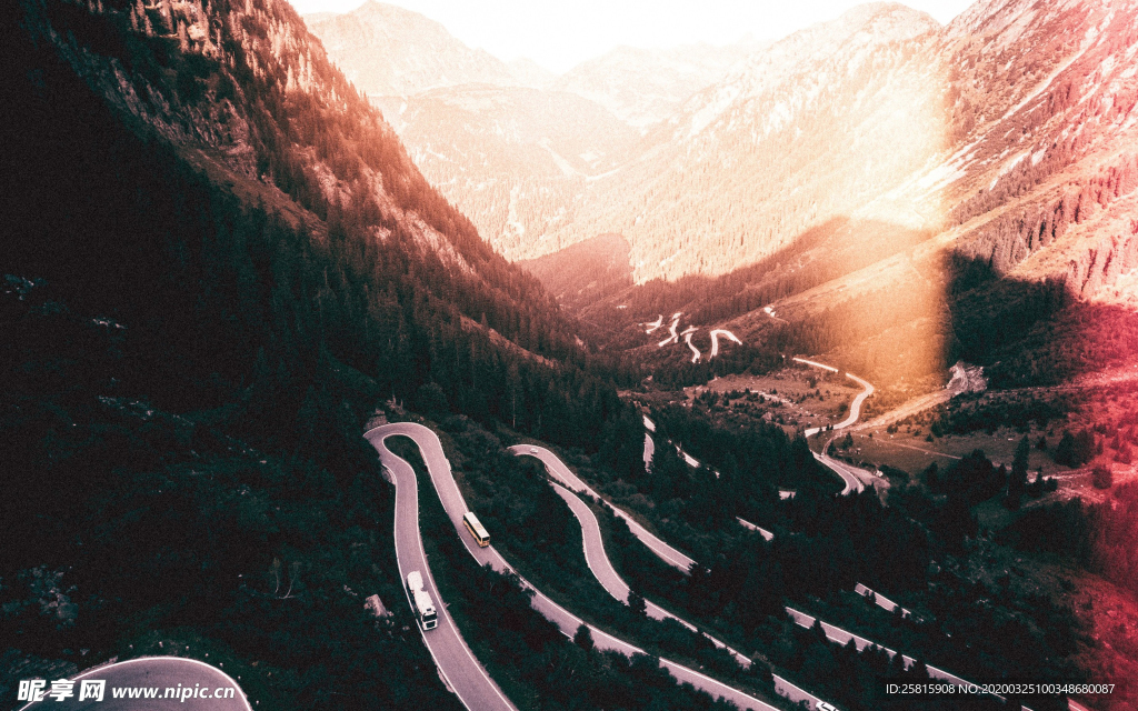 公路山路小径小道