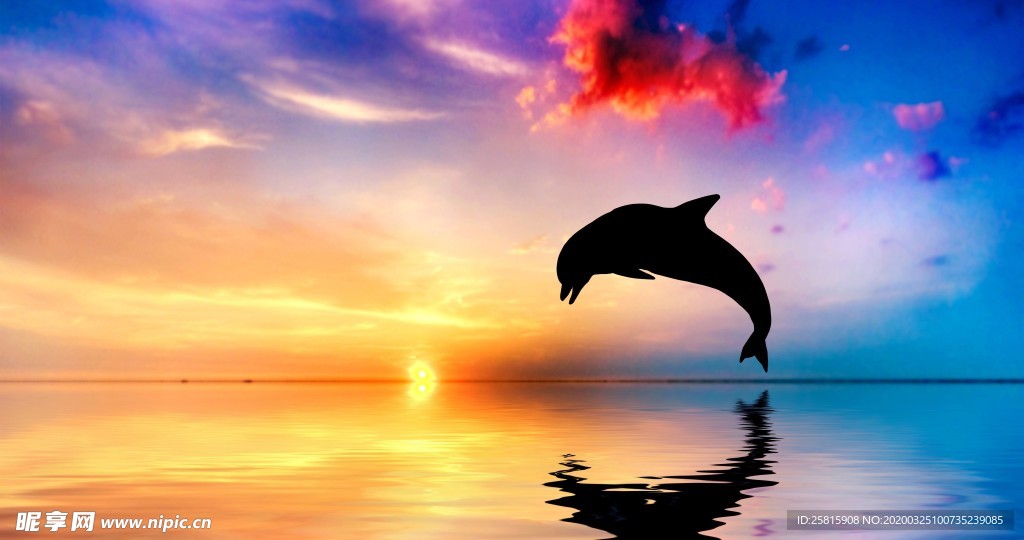 彩霞日出夕阳火烧云