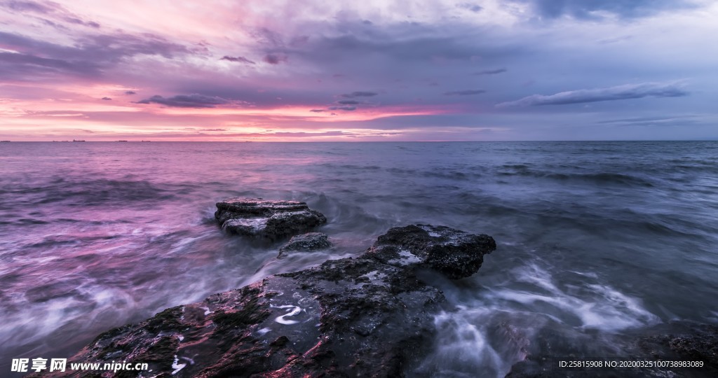 彩霞日出夕阳火烧云