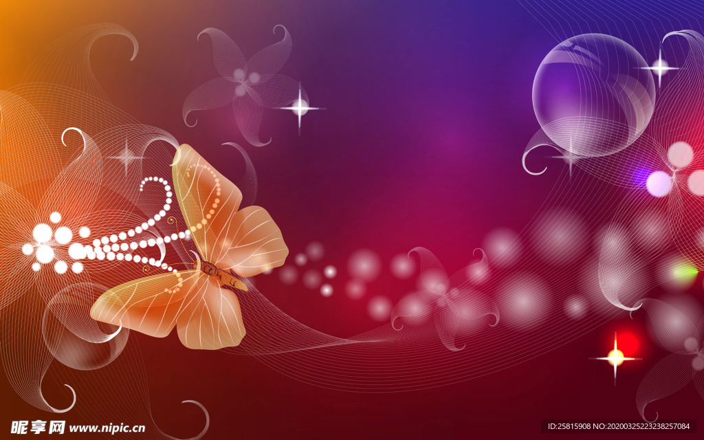 抽象唯美背景图片