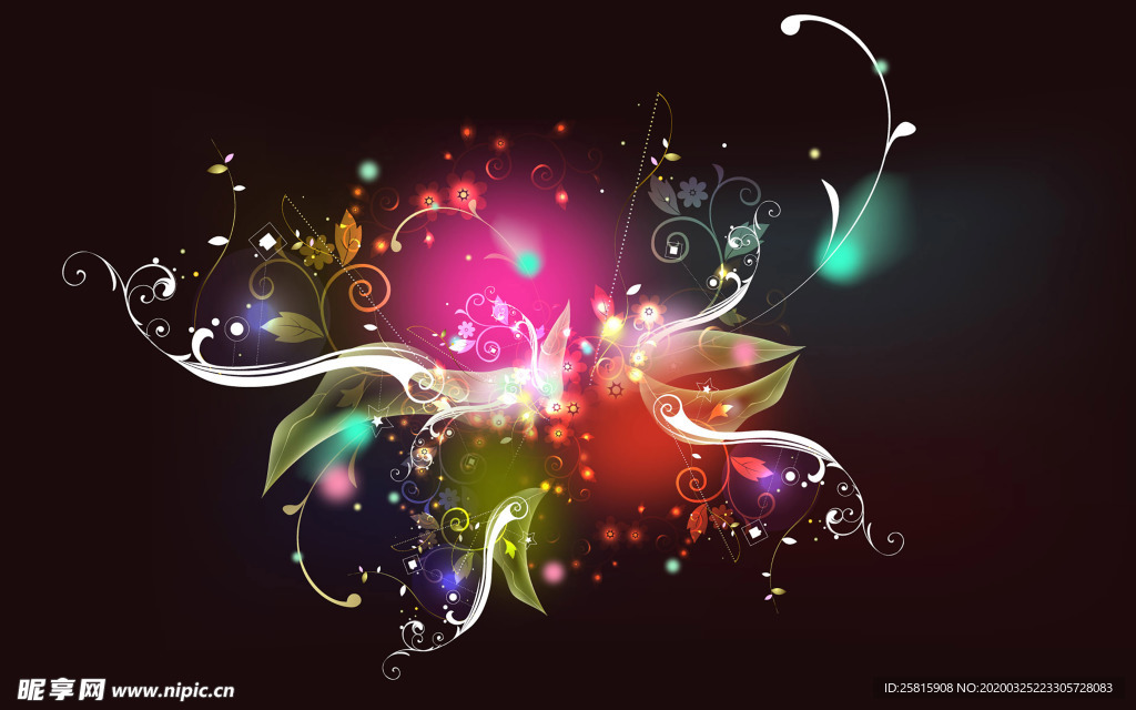 抽象唯美背景图片