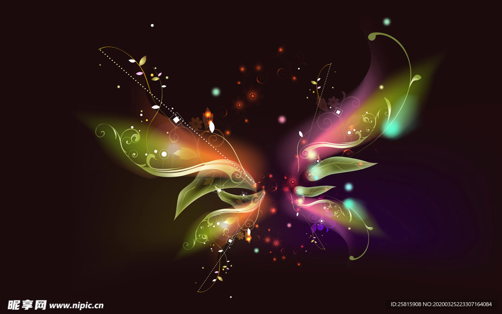 抽象唯美背景图片