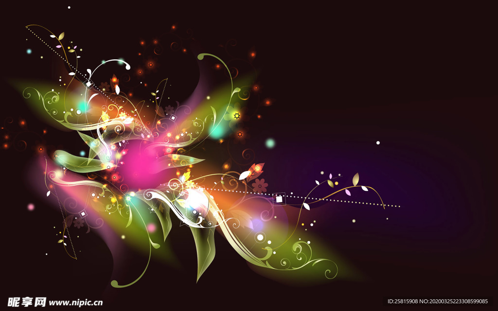 抽象唯美背景图片