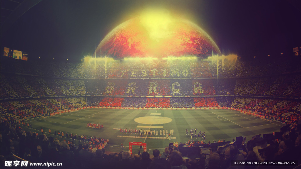 球场内部图片