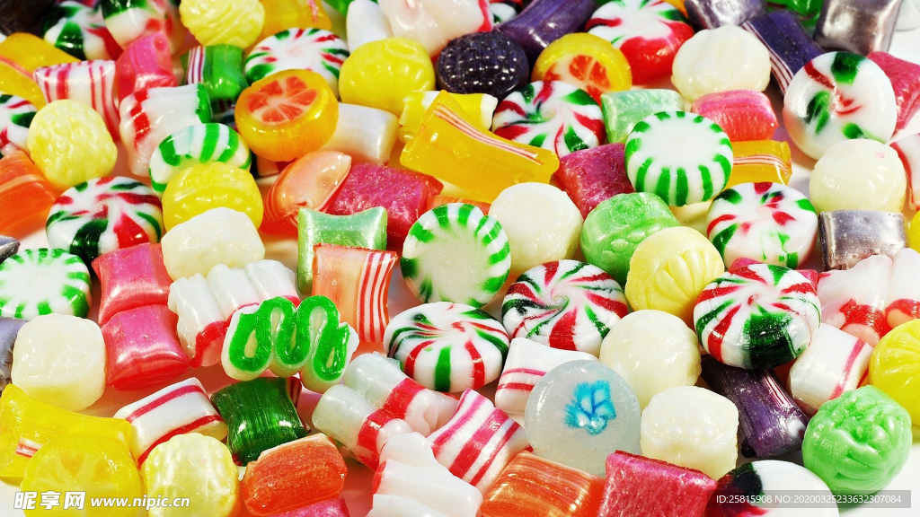 糖果蜜语图片