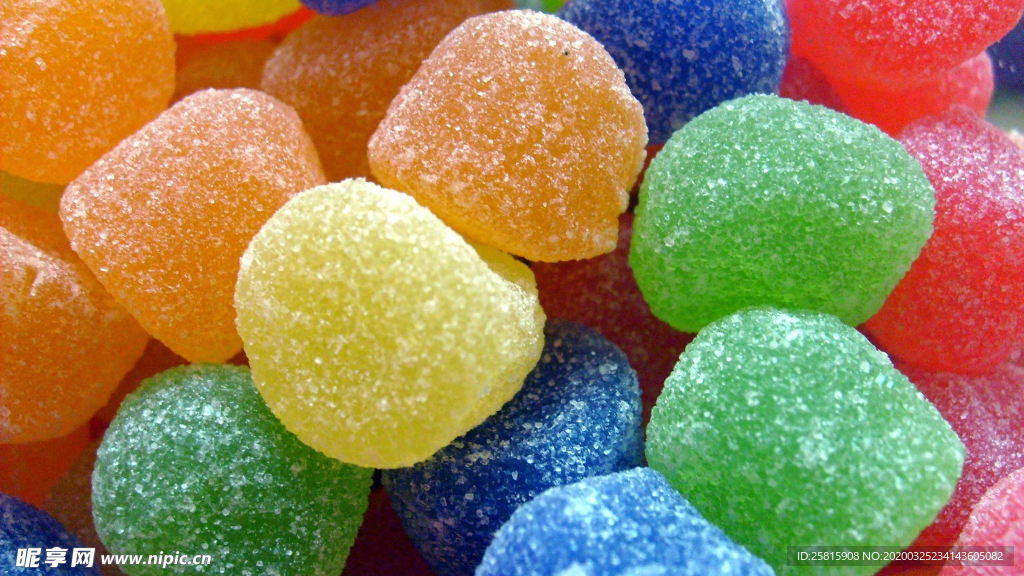 糖果蜜语图片