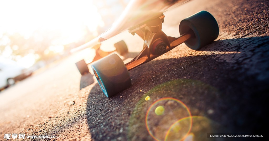 滑板休闲运动图片