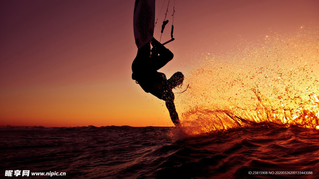 滑雪运动滑雪板图片