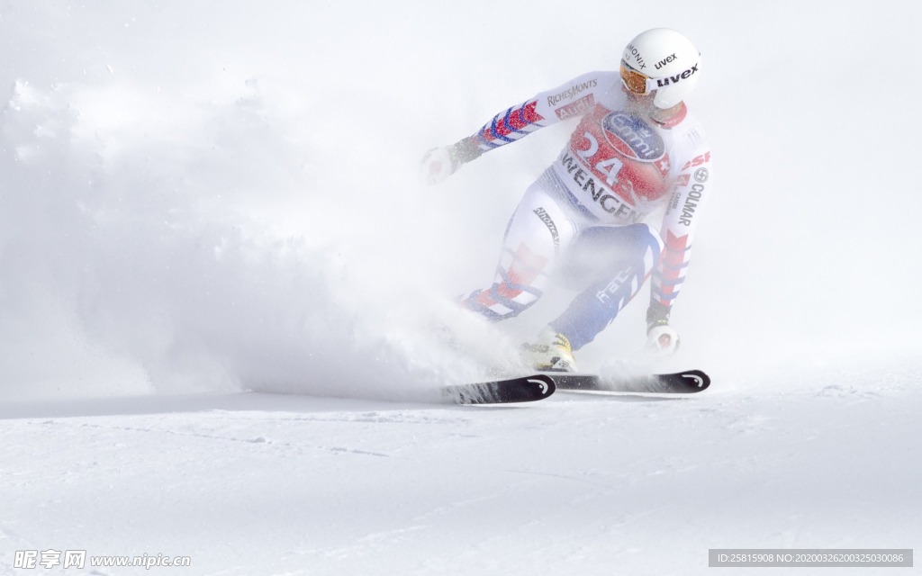 滑雪运动滑雪板图片