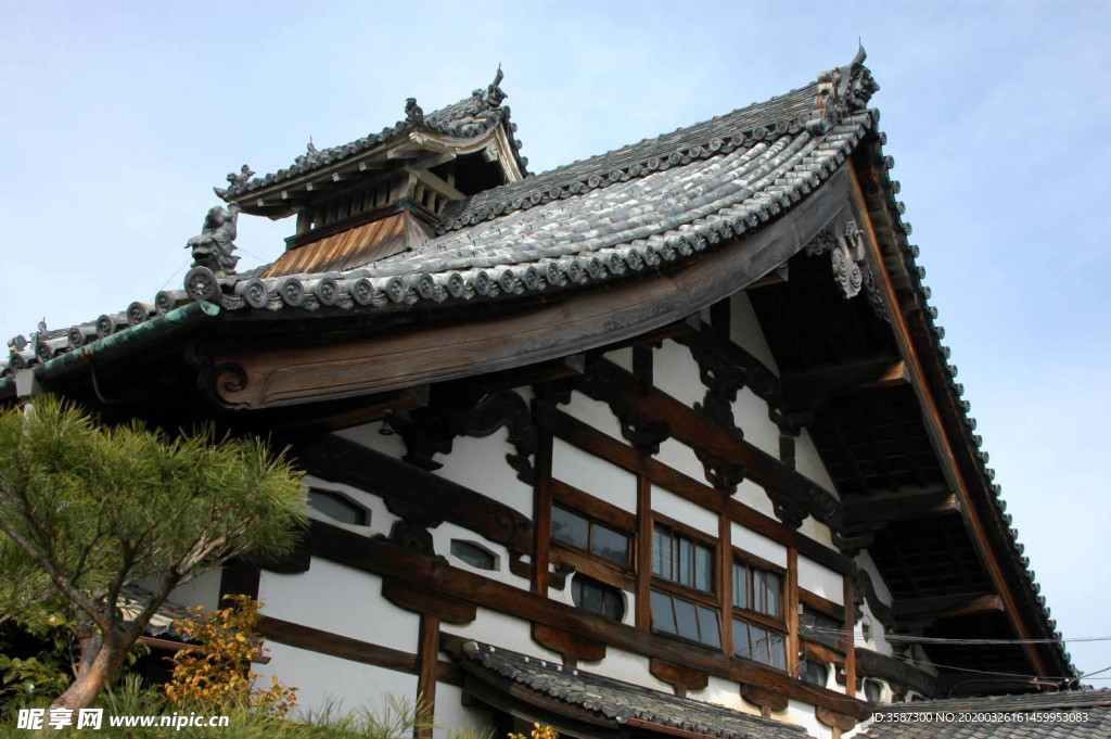 日式建筑屋顶