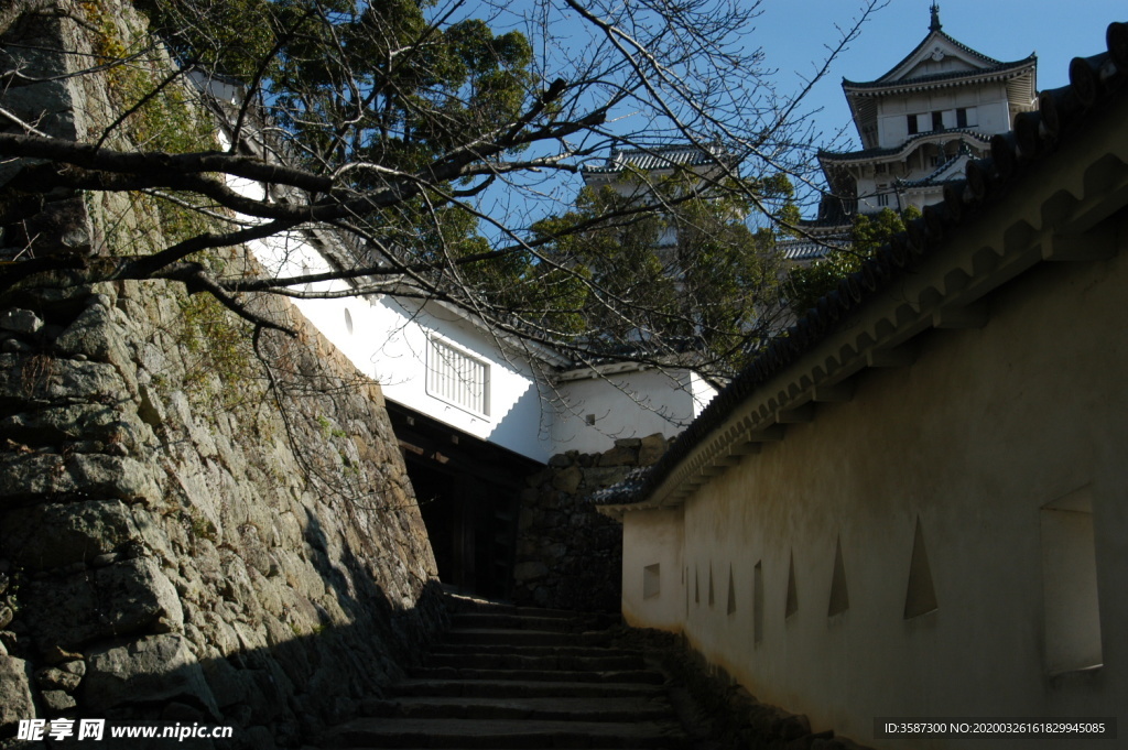 日本古城旅游摄影