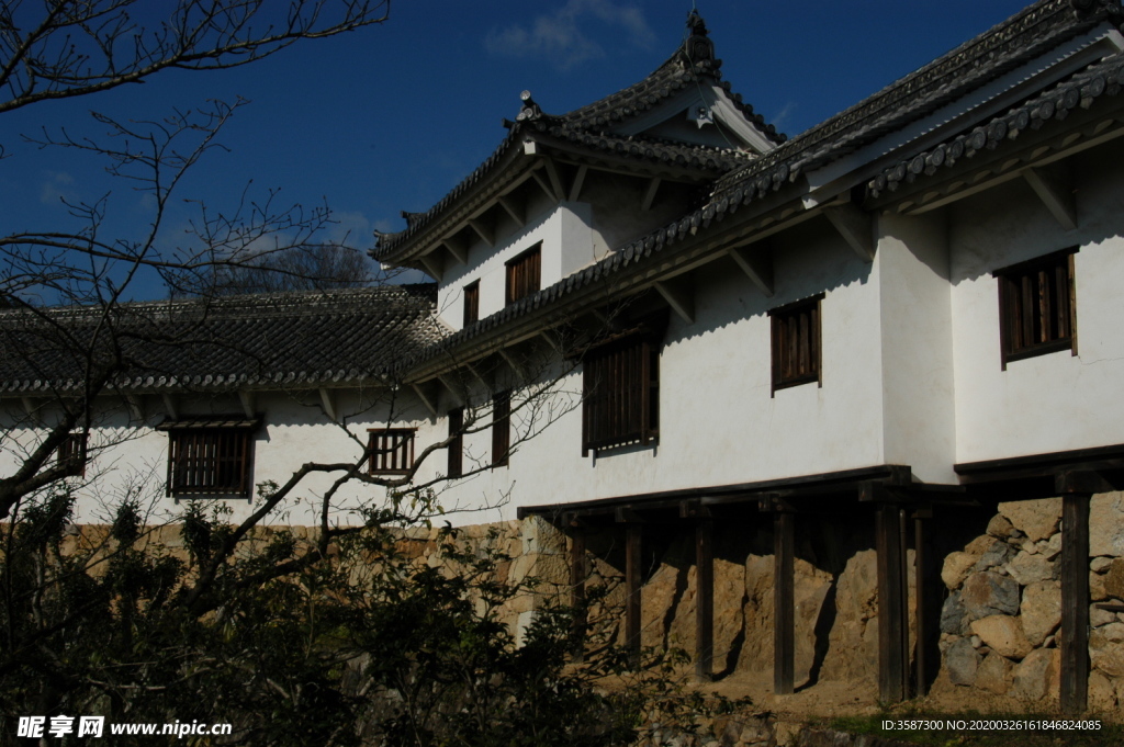 日本古城建筑