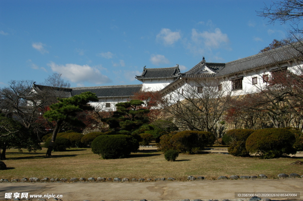 日本古城建筑