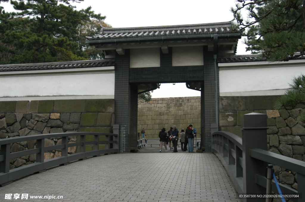日本建筑 日式大门
