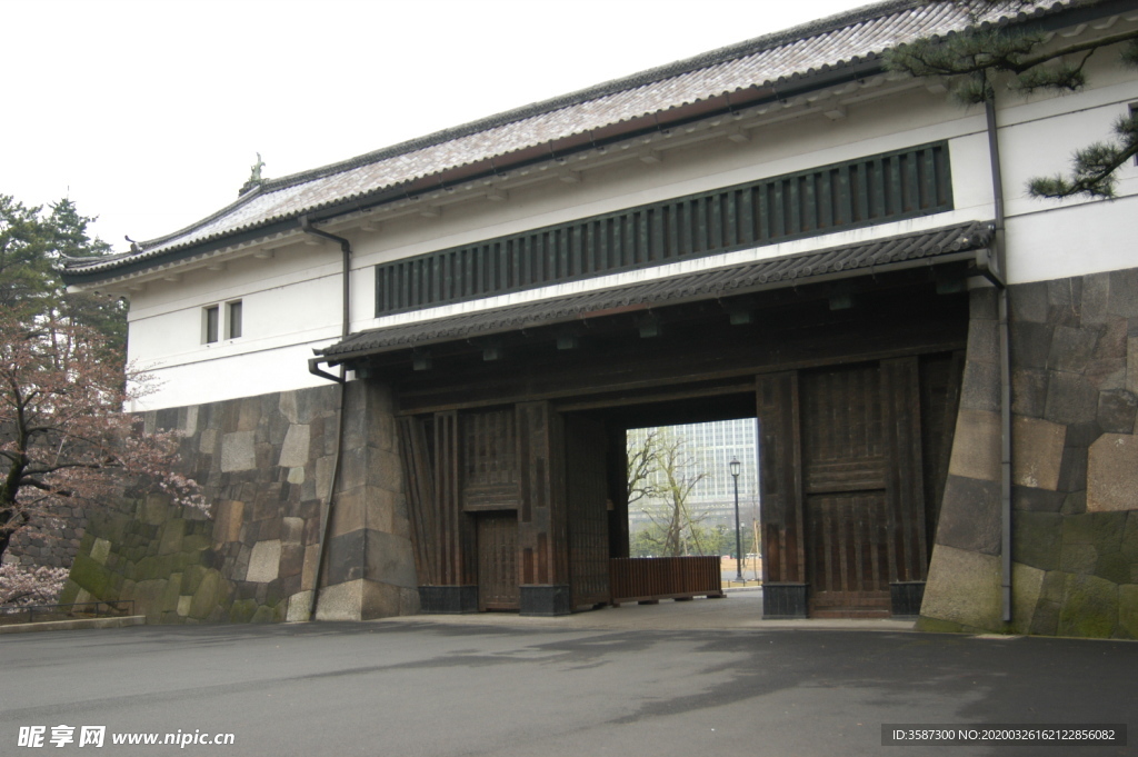 日本建筑大门
