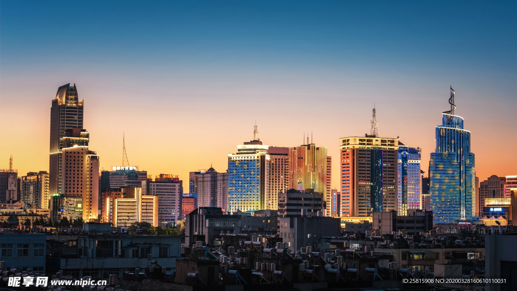 城市魅力建筑图片