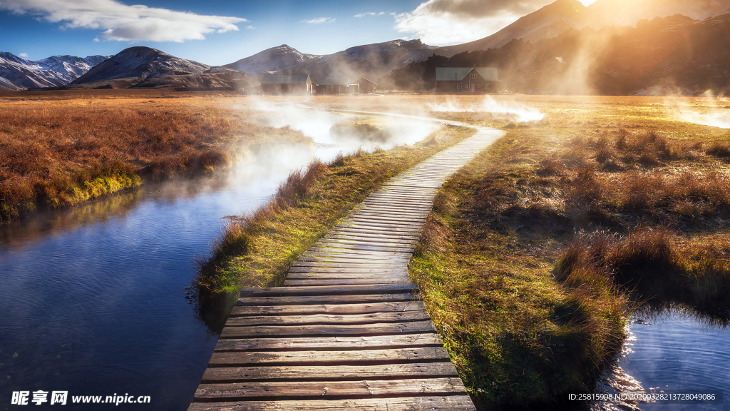 公路山路小径小道图片