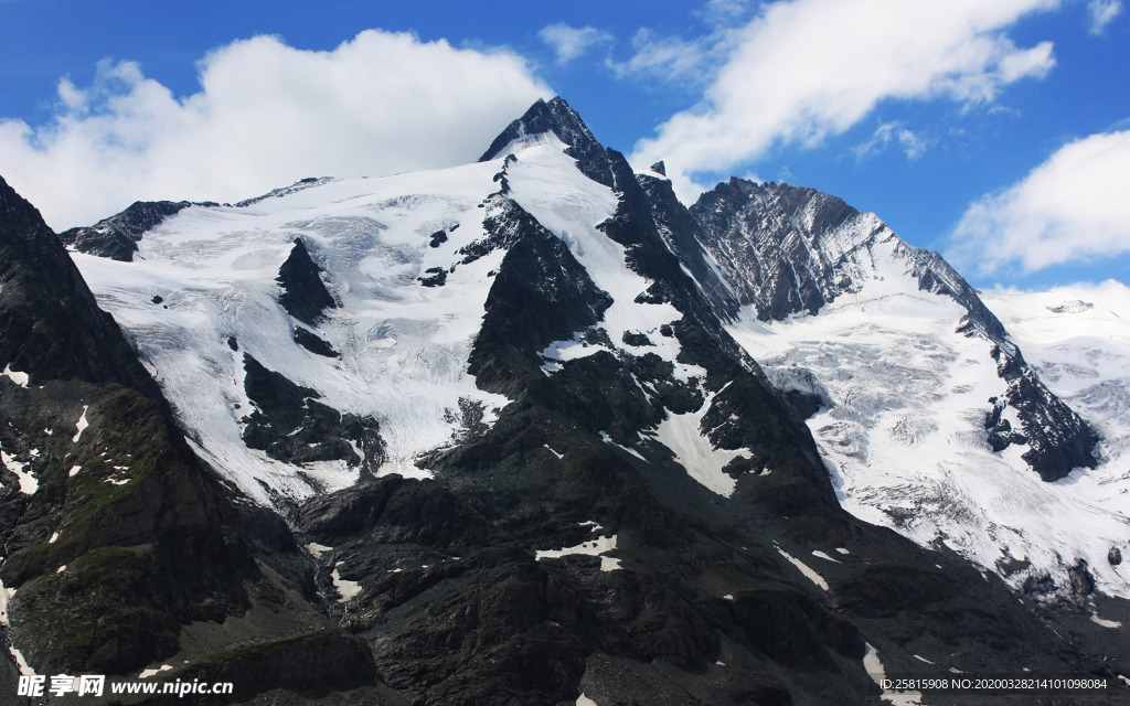 雪山冰川图片