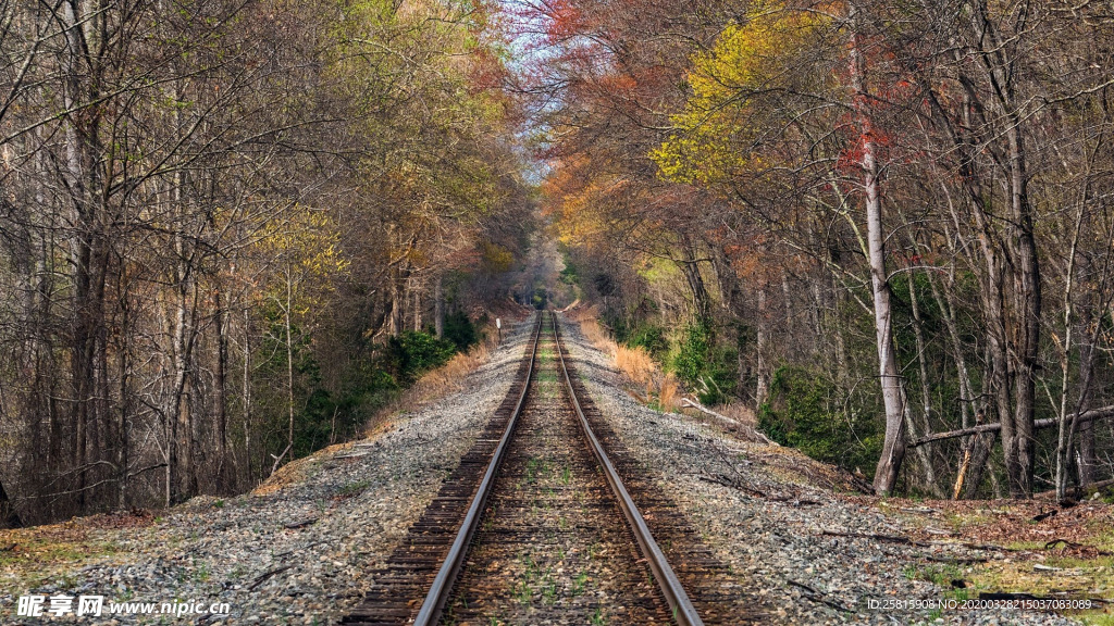 铁路铁轨轨道图片