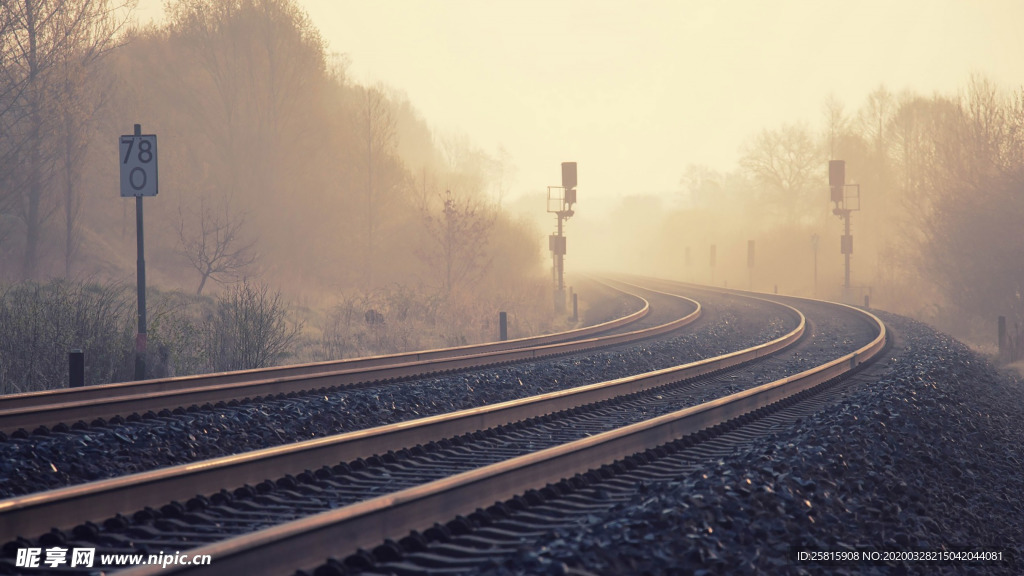 铁路铁轨轨道图片