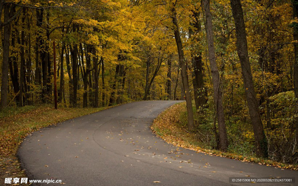 公路山路小径小道图片