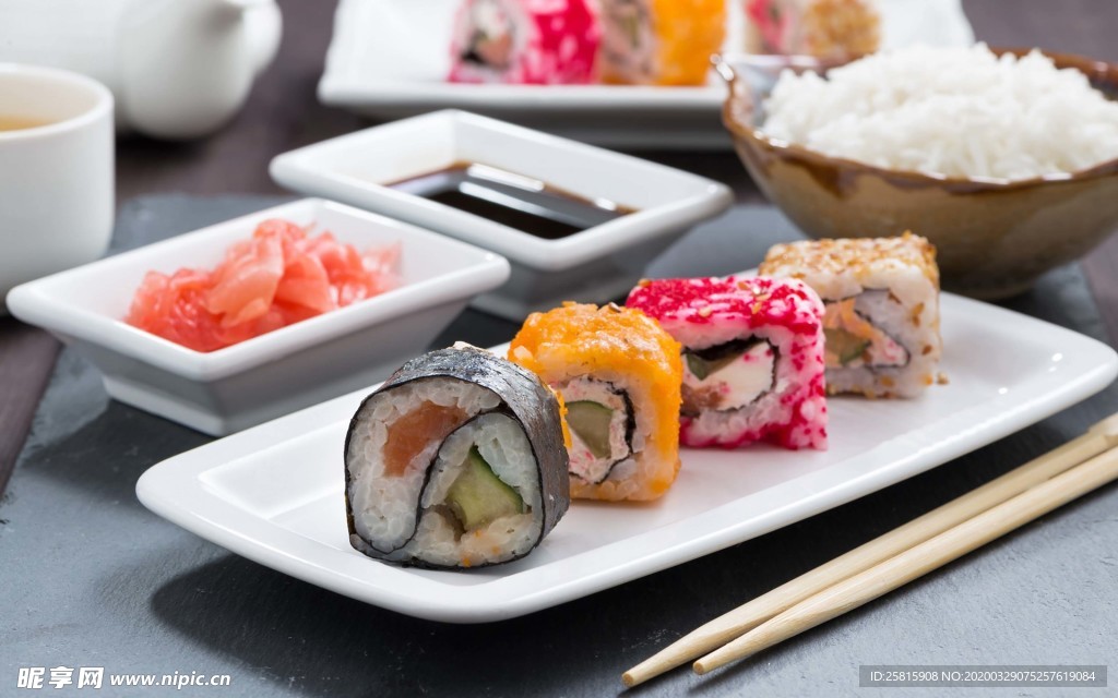 寿司美味图片