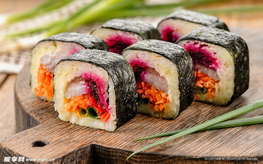 寿司美味图片