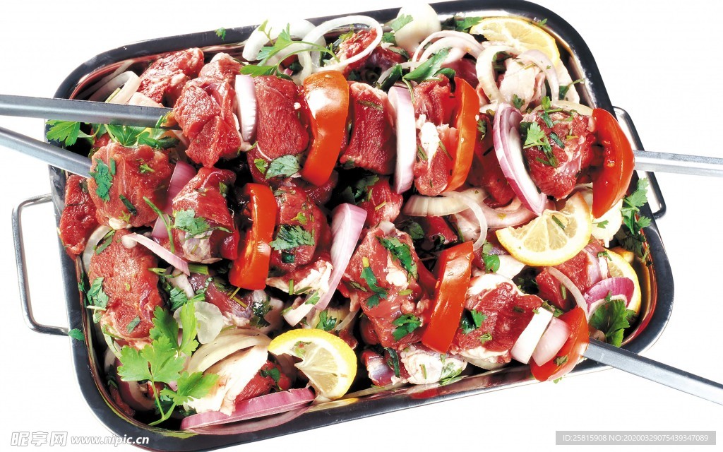 烤肉撸串烤串图片