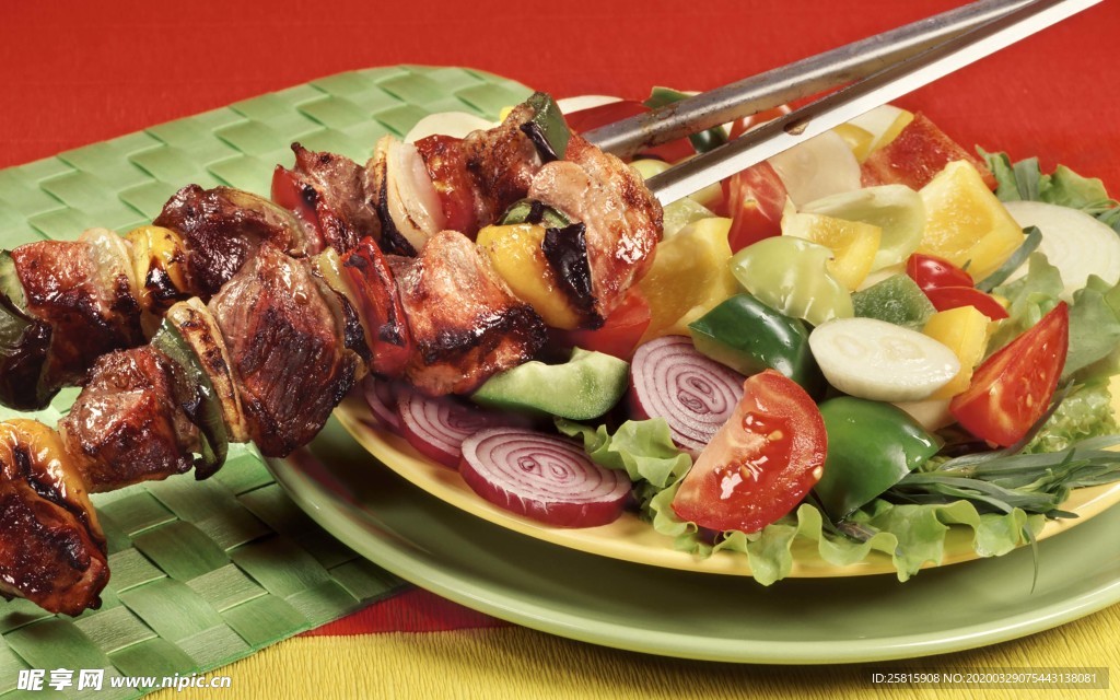 烤肉撸串烤串图片