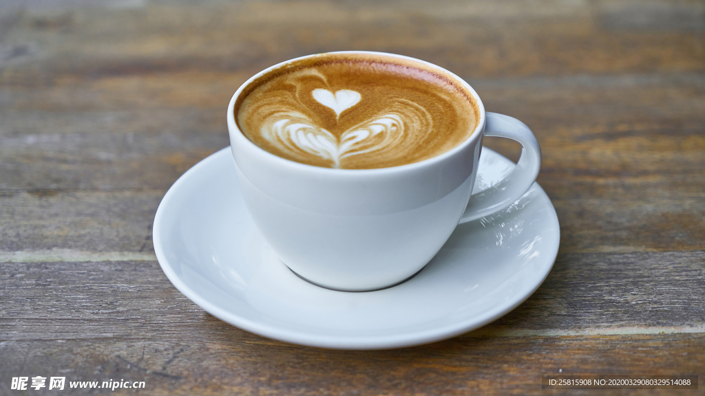 咖啡拉花咖啡图片