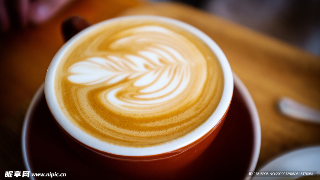 咖啡拉花咖啡图片