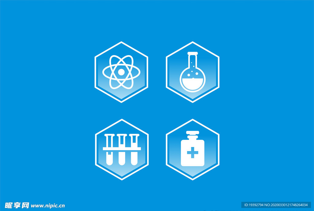 生物科技实验室图标
