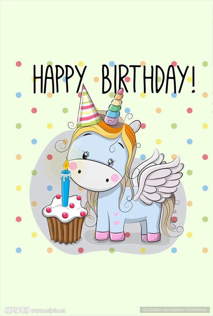 小清新涂鸦卡通插画