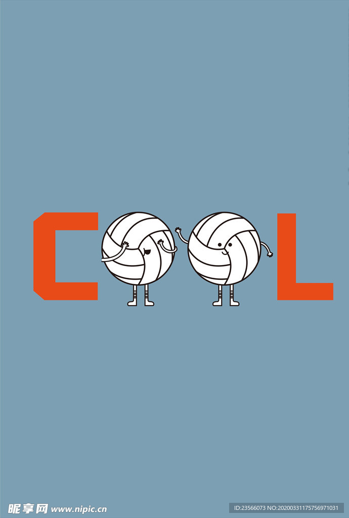 小清新涂鸦卡通插画