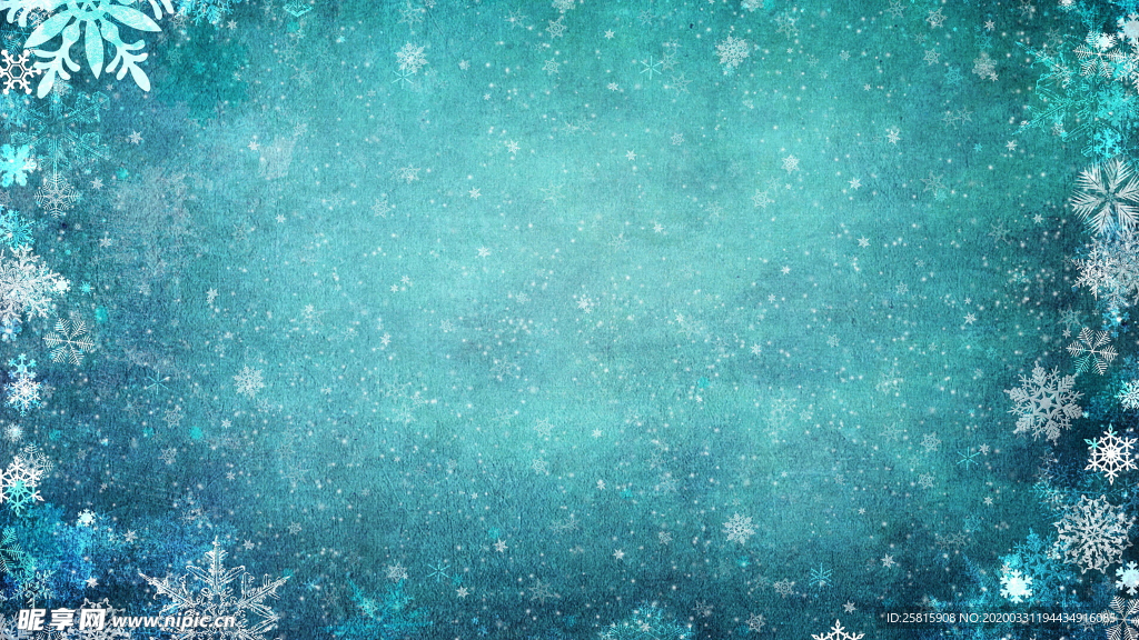 雪花冰花冰霜窗花图片