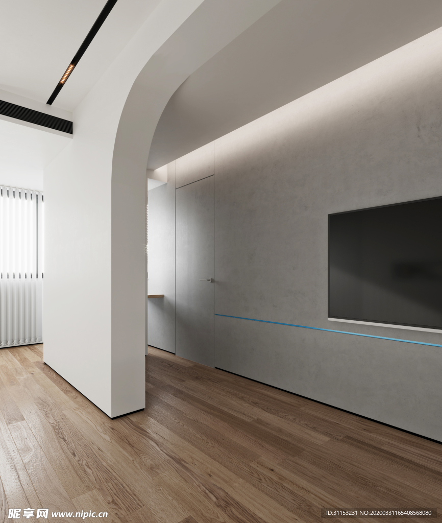 门洞 过道 电视