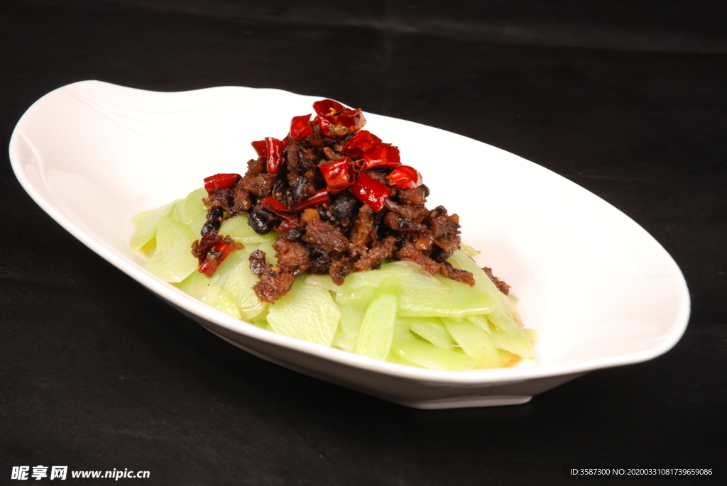 豆豉 鲮鱼 芥蓝