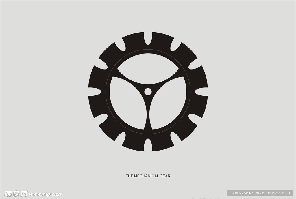 机械齿轮矢量图