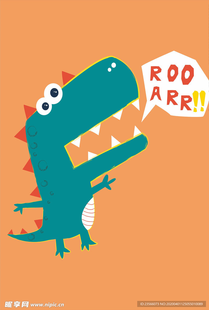 小清新涂鸦卡通插画