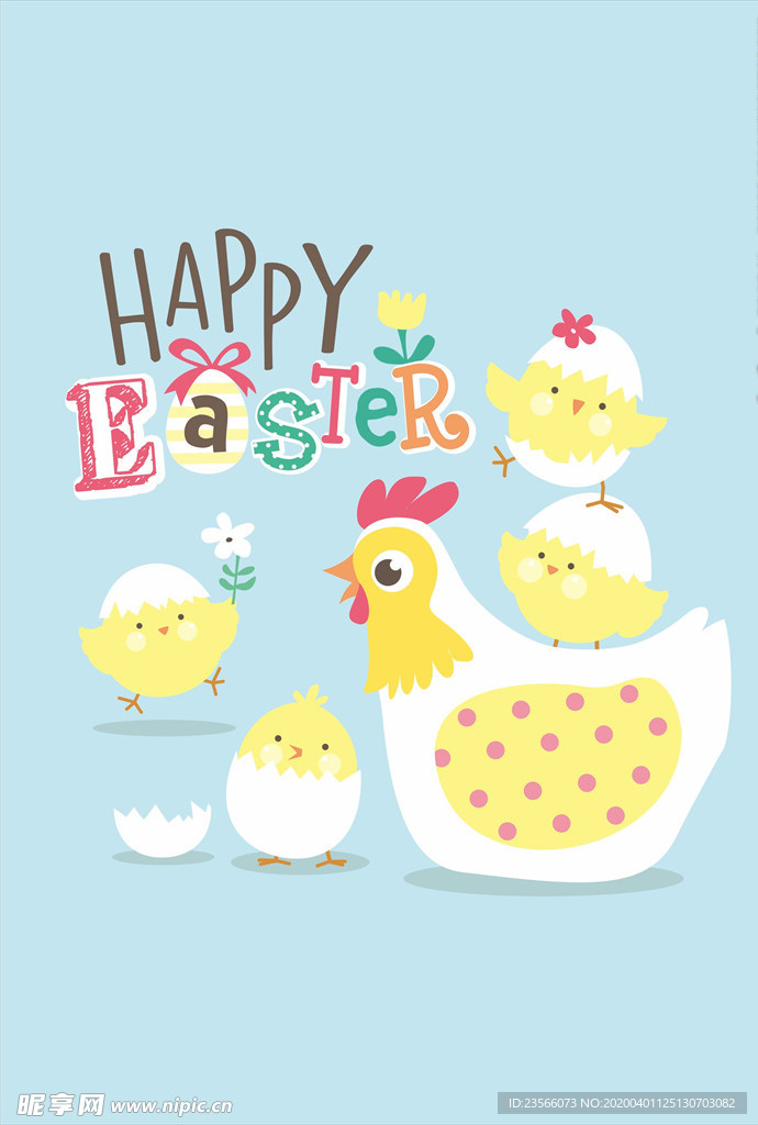 小清新涂鸦卡通插画