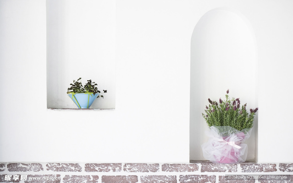 室内盆栽花草摆设搭配