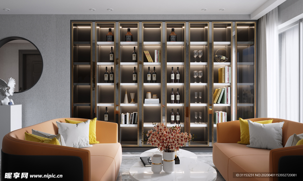 酒柜 客厅