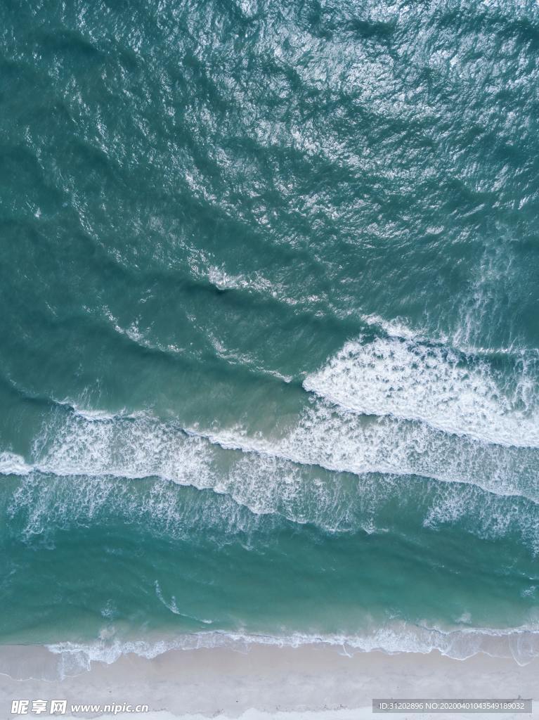 海浪海边大海沙滩