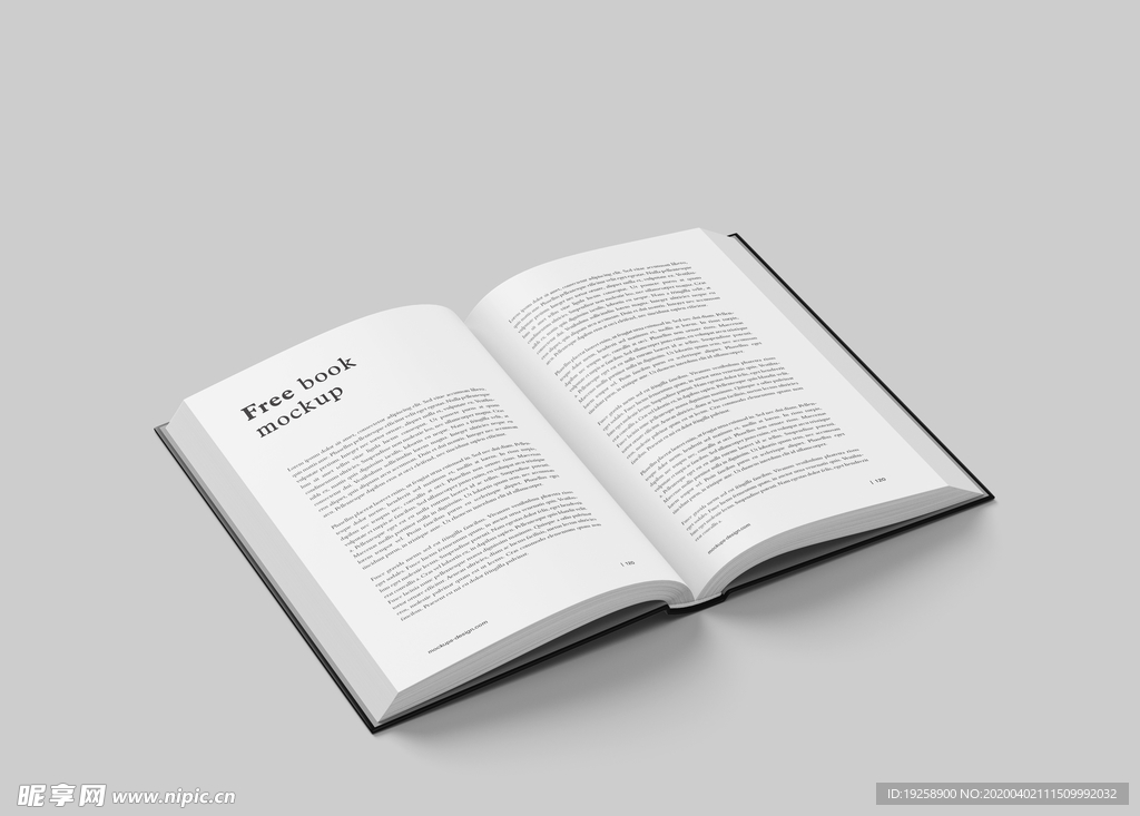 书籍画册样机效果图图片