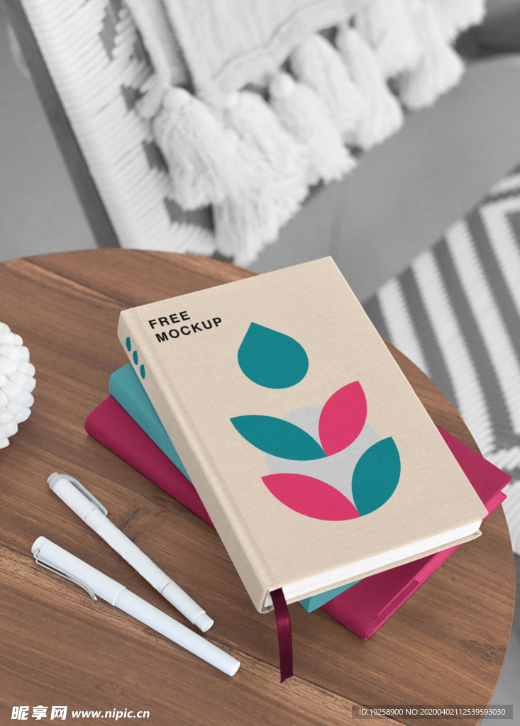 硬皮 封面 书籍 画册 效果图