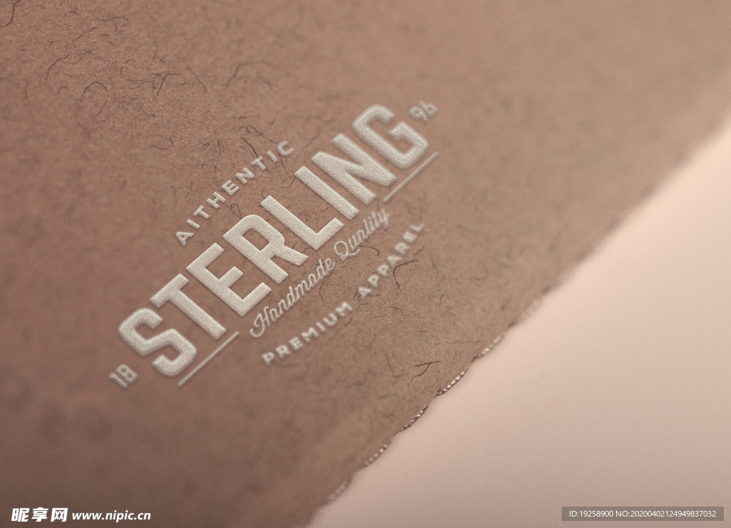 高档LOGO样机图片