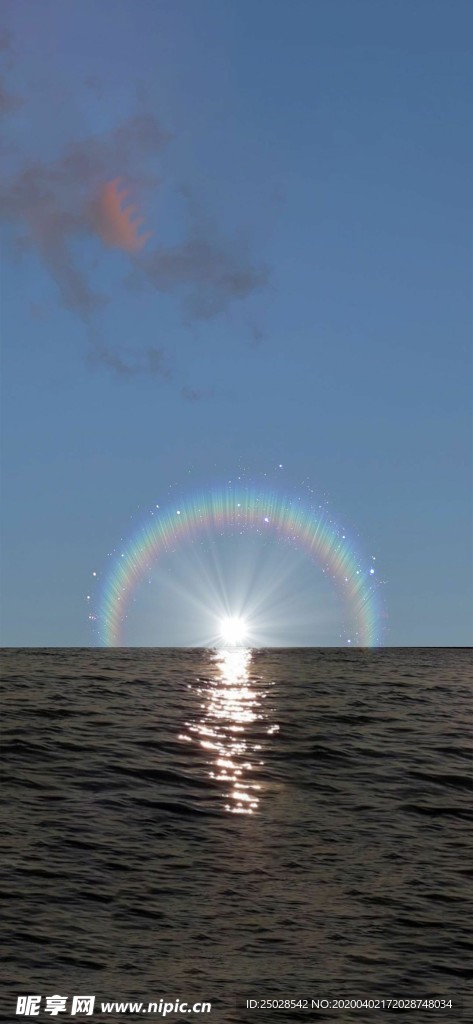 海上日出日落手机高清壁纸