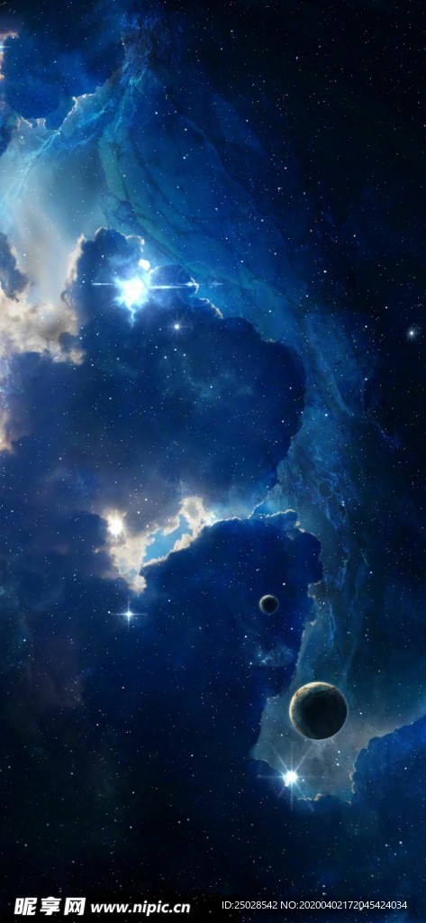 星空云朵手机高清壁纸